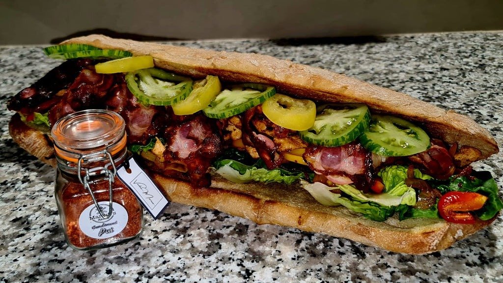 Sandwich cu Pui gătit in Croația